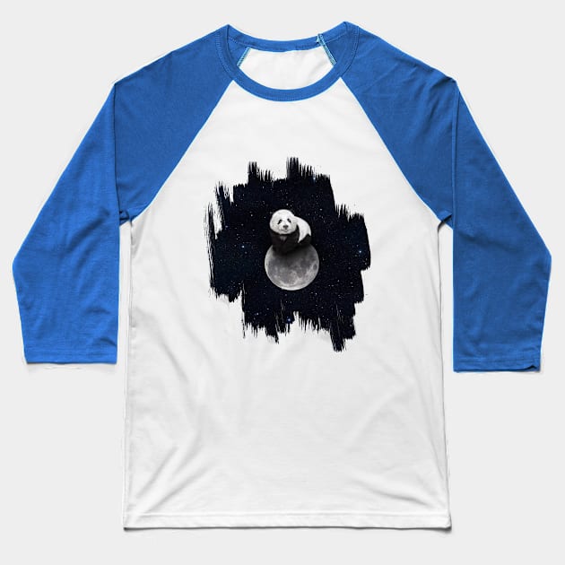 Panda T-shirt Baseball T-Shirt by xmuratakyol